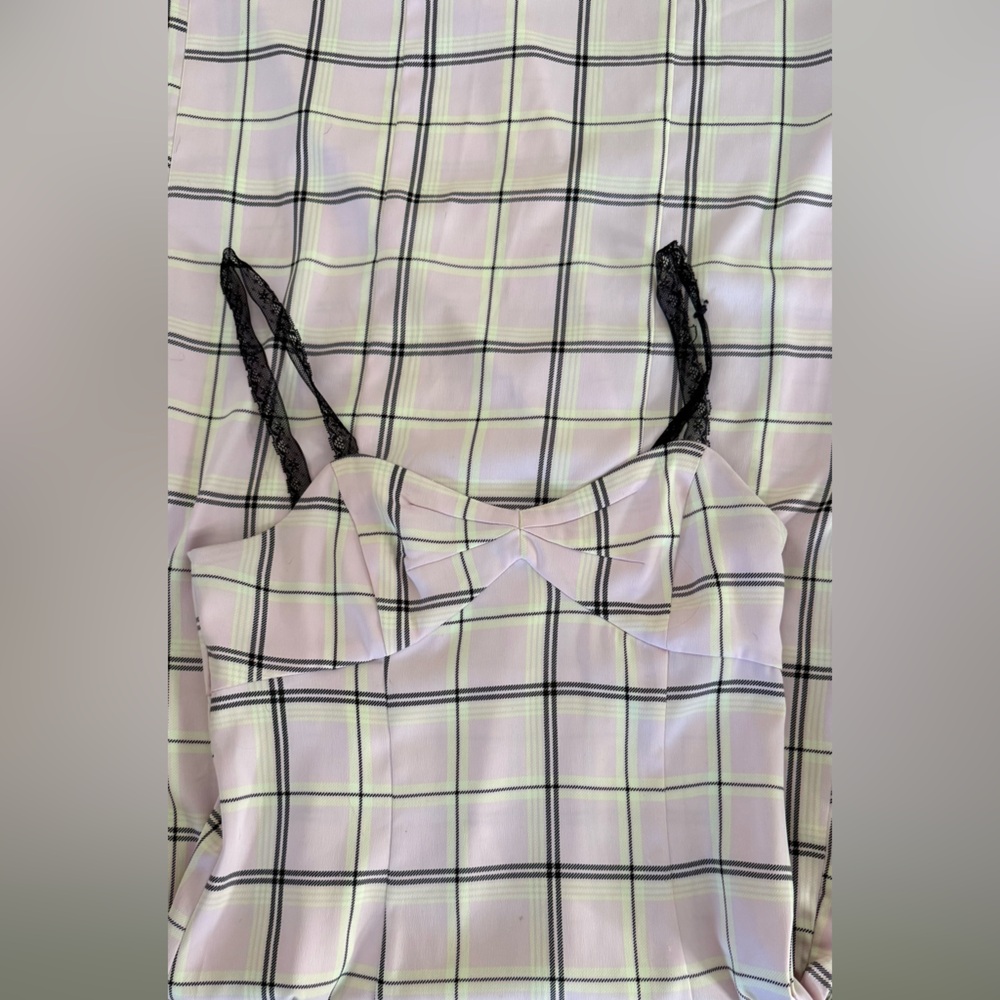 Urban Outfitters Pastel Plaid Dress
